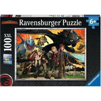 Ravensburger Jak vycvičit draka: Přátelé XXL 100 dílků