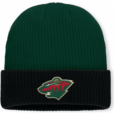 Fanatics Pánská zimní čepice Minnesota Wild NHL Authentic Pro Rink Cuffed – Hledejceny.cz