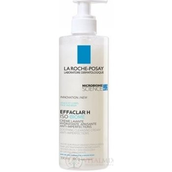 La Roche-Posay Effaclar H ISO-Biome zklidňující čisticí krém proti nedokonalostem na obličej i tělo 390 ml