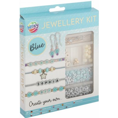 Grafix Sada na výrobu šperků modrá – Zboží Mobilmania