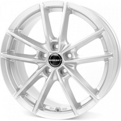 Borbet W 6,5x16 5x108 ET50 silver – Zboží Mobilmania