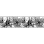 AG Design WB-8208 samolepící bordura Orchideje, rozměry 0,14 x 5 m – Zboží Dáma