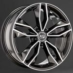 MSW 71 8x18 5x112 ET50 grey polished | Zboží Auto
