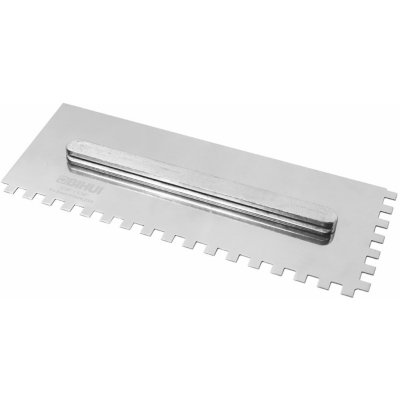 Bihui Rychloupínací nerez hladítko s hranatými zuby, 280x115mm Rozměr zubu: 8x8mm – Zboží Mobilmania