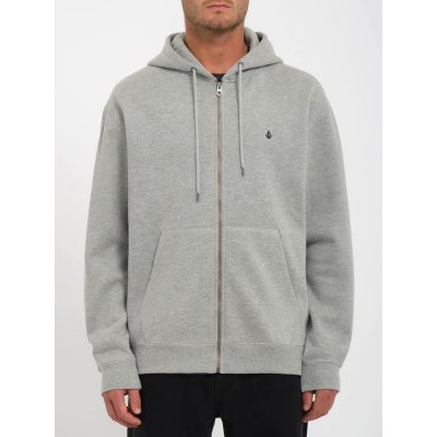 Volcom Single Stone Zip Heather Grey – Zboží Mobilmania