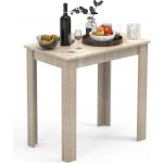 VCM Jídelní stůl Esal 80 dub sonoma – Zboží Dáma