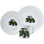 Český porcelán Dětská jídelní souprava Traktor nový 3 dílná – Zboží Dáma