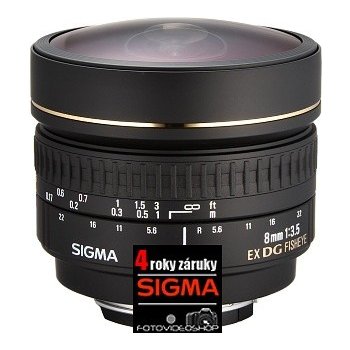 SIGMA 8mm f/3.5 EX CIRCULAR FishEye Nikon