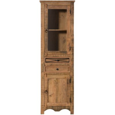 Bighome Oldtime 60x35x190 cm z akácie přírodní – Hledejceny.cz