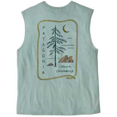 Tílko PATAGONIA W CLEAN CLIMB ROOTS BOXY ORGANIC TANK Lady – Zboží Dáma
