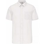 Kariban pánská košile s krátkým rukávem ACE bílá