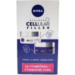 Nivea Hyaluron Cellural Filler denní noční krém 2 x 50 ml dárková sada – Zboží Dáma