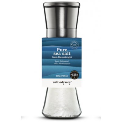 Salt Odyssey Keramický mlýnek s mořskou solí "natural" 200 g – Zboží Mobilmania