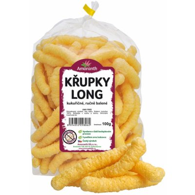 Amaranth Křupky long kukuřičné 100 g – Sleviste.cz