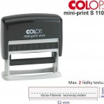 Colop Mini-Print S 110 – Zboží Živě