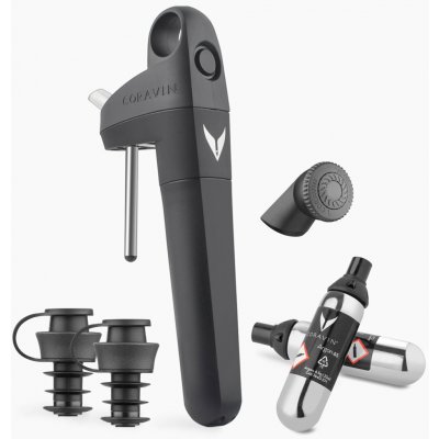Systém pro servírování vína Coravin Pivot+, černá – Hledejceny.cz