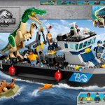 LEGO® Jurassic World 76942 Útěk Baryonyxe z lodě – Hledejceny.cz