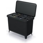 Prosperplast SYSTEMA recyklovaný černý 3 x 10 l – Hledejceny.cz