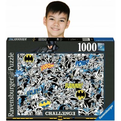 Ravensburger Challenge Batman 1000 dílků – Zboží Mobilmania