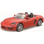 Bburago Porsche 718 Boxster BB18 21087OR oranžová 1:24 – Hledejceny.cz