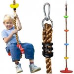 Kruzzel šplhací lano a houpačka 2 v 1 – Sleviste.cz