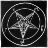 Šátek Šátek velký Baphomet Pentagram