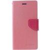 Pouzdro a kryt na mobilní telefon Apple Mercury / kryt pro iPhone XR - Mercury, Fancy Diary Pink/HotPink