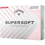 Callaway Supersoft 25 Splatter 360 Red bílé 12 ks – Zboží Mobilmania