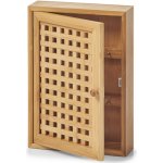ZELLER Bambusová skříňka na klíče, 27x19x6cm – Zboží Mobilmania