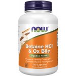 NOW Foods Betaine HCl & Ox Bile 120 kapslí – Hledejceny.cz