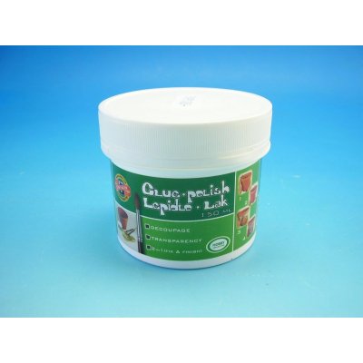 KOH-I-NOOR Hobby lepidlo lak bezbarvý 150ml i na decoupage – Sleviste.cz