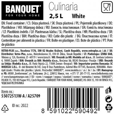 Banquet Dóza dávkovací Culinaria 2,5 l – Zboží Mobilmania