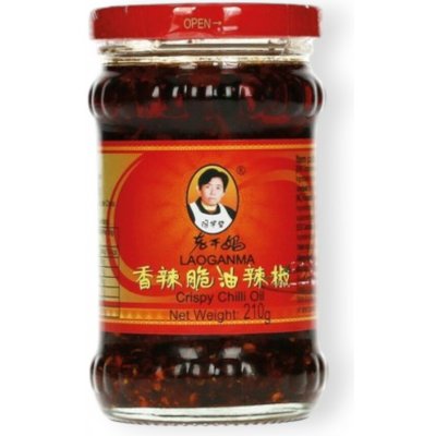 Laoganma křehké chilli v oleji 210 g – Zboží Dáma