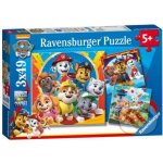Ravensburger 050482 Tlapková patrola Hrátky v listí 3x49 dílků – Zboží Dáma