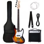 Rocktile JB E-Bass SET Sunburst – Zboží Dáma