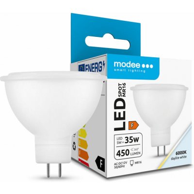Modee Lighting LED Spot 5W MR16 100° 6000K 450 lumen ERP – Hledejceny.cz