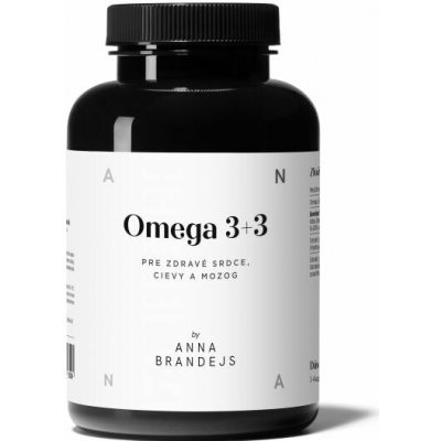 Anna Brandejs Omega 3+3 pro srdce a cévy 90 kapslí – Hledejceny.cz