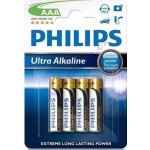 Philips Ultra Alkaline AAA 4ks LR03E4B/10 – Hledejceny.cz