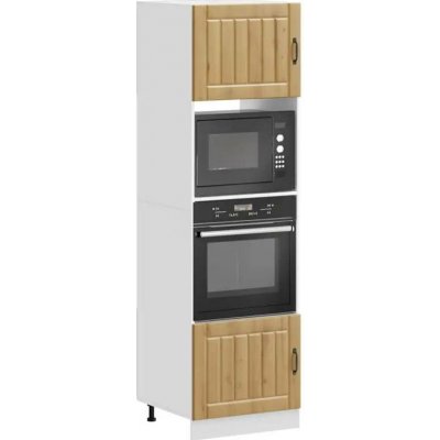 vidaXL Pečící skříňky 2 ks Lucca Artisan Dub, dřevěné podlahy 11461.3315050 – Hledejceny.cz
