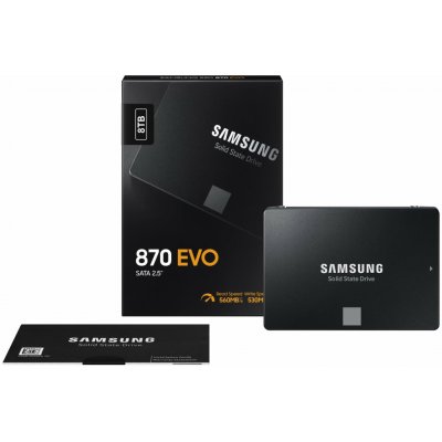 Samsung 870 EVO 8TB, MZ-77E8T0B/EU – Zboží Živě
