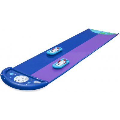 BESTWAY H2O GO! Lunar Launch Dvojitá vodní skluzavka 4,88 m – Zboží Mobilmania