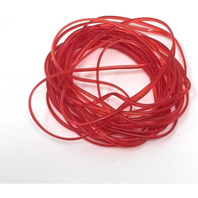 Hends Body Glass Half Round 1,2 mm Red Pink – Hledejceny.cz
