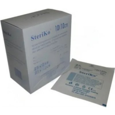 Steriko Gáza kompr. ster. 10 x 10cm/5 ks 8 vrstev – Sleviste.cz