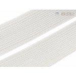 Pruženka hladká tkaná slonová kost 20 mm – Zboží Dáma