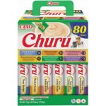 INABA Cat Churu Chicken and Tune Receipe 80 x 14 g mix krémových pamlsků s kuřecím masem a tuňákem pro kočky – Zbozi.Blesk.cz