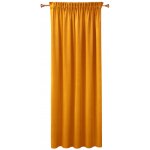 Jednobarevný hotový závěs Bella žlutá 150x160 – Sleviste.cz