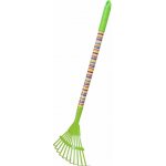 Kinekus KIN708307182 hrábě dětské kovové lamelové drev nasada fareb pruhy 76 cm – Zboží Mobilmania