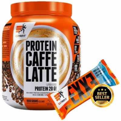 Extrifit Protein Caffé Latte 80 1000 g – Hledejceny.cz