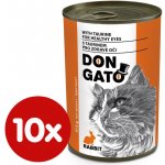 Dibaq DON GATO kočka králík 10 x 415 g – Sleviste.cz