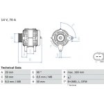 generátor BOSCH 0 986 048 891